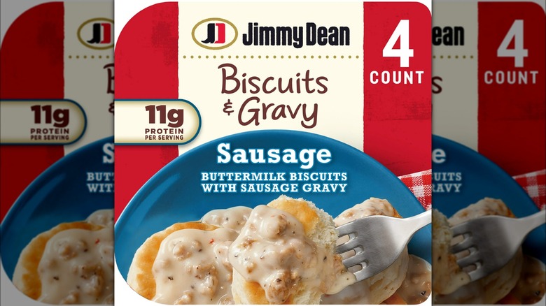 jimmy dean biscuits & gravy