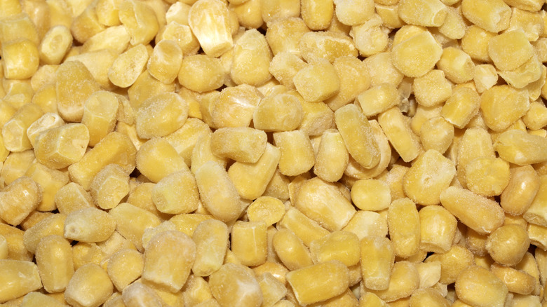 Frozen sweetcorn