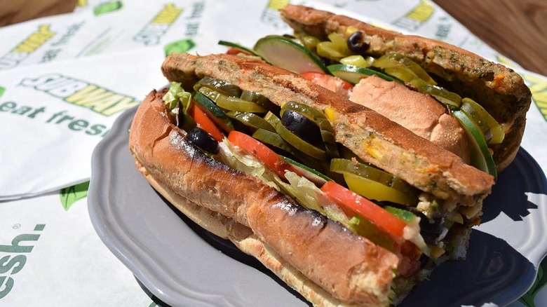 Subway's Malibu Garden Patty