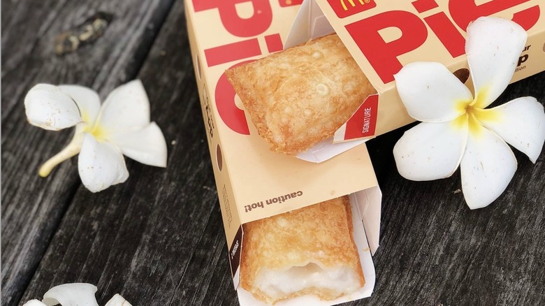 Two McDonald's Haupia Pies