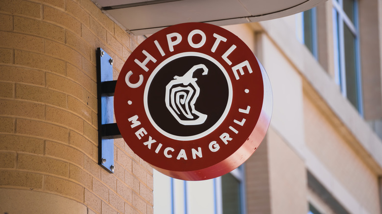 Chipotle Mexican Grill sign