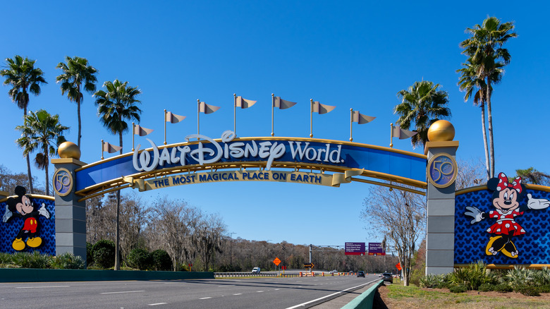 Main entrance to Walt Disney World