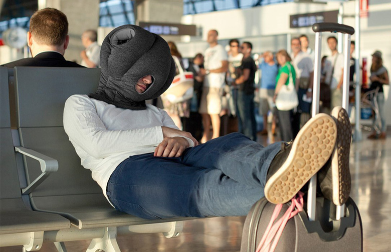 A Neck Pillow for Your Whole Head