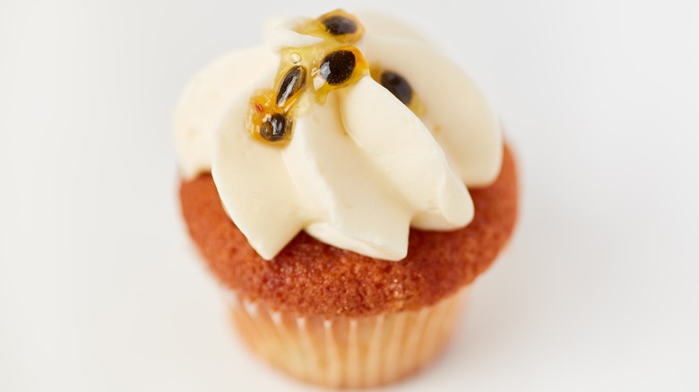 Passion fruit cupcake