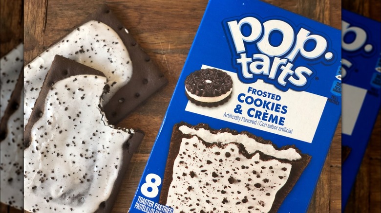 Frosted Cookies and Crème Pop Tarts