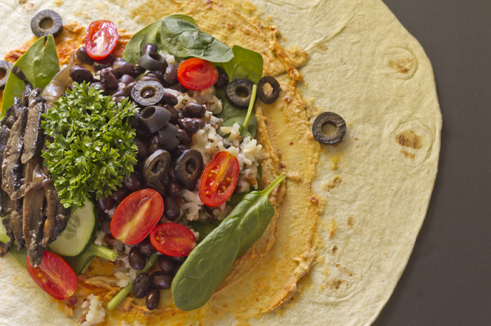 Vegetarian Breakfast Burrito