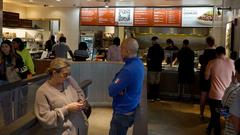 Going to Chipotle at the right time