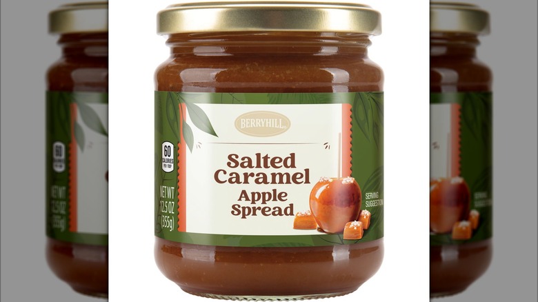 Jar of Berryhill Salted Caramel Apple Spread