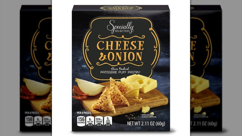 Box of Specially Selected Puff Pastry Triangle Crackers
