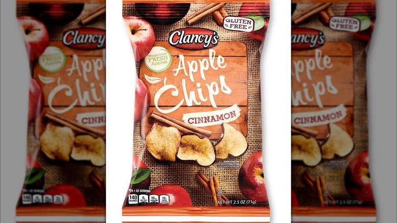 Bag of Clancy's Cinnamon Apple Chips