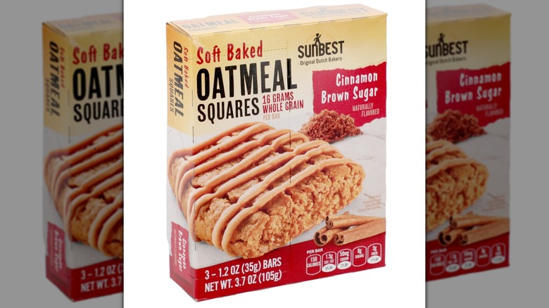 Sunbest soft baked oatmeal squares