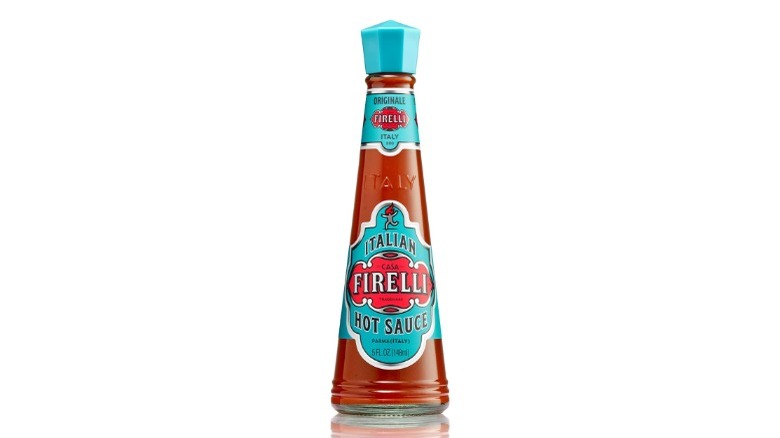 Firelli hot sauce bottle
