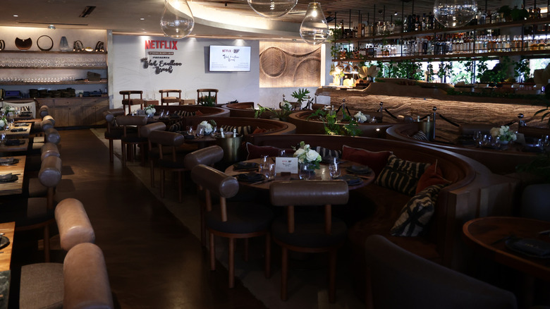 The interior of Mila