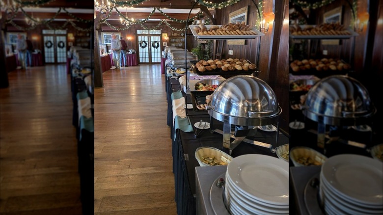 The Sunday brunch buffet at The Old Salt