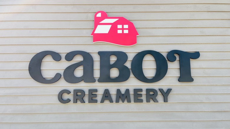 Cabot Creamery sign