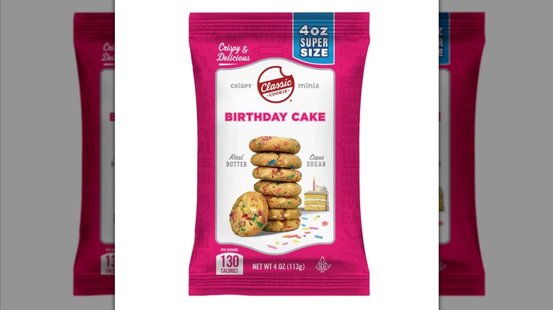 Classic Cookie Birthday Cake cookie package