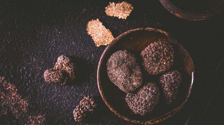 Black truffles
