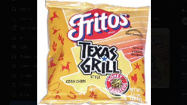 Texas Grill Fritos bag