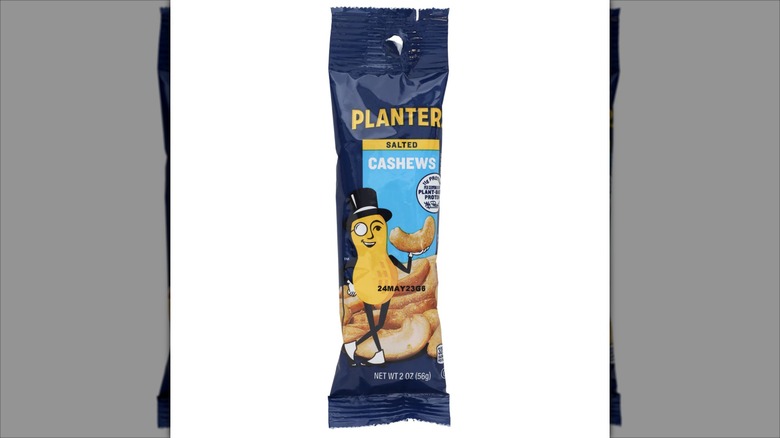 Planters Salted Cashews Tube