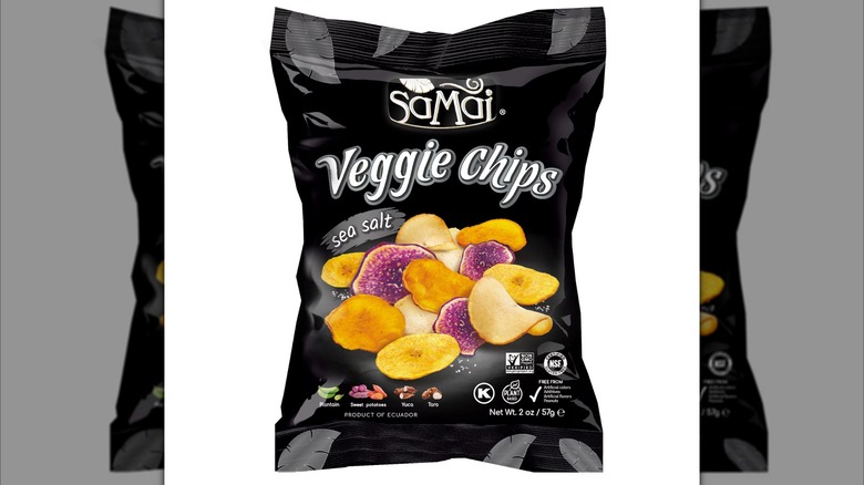 Bag of Samai Sea Salt Veggie Chips
