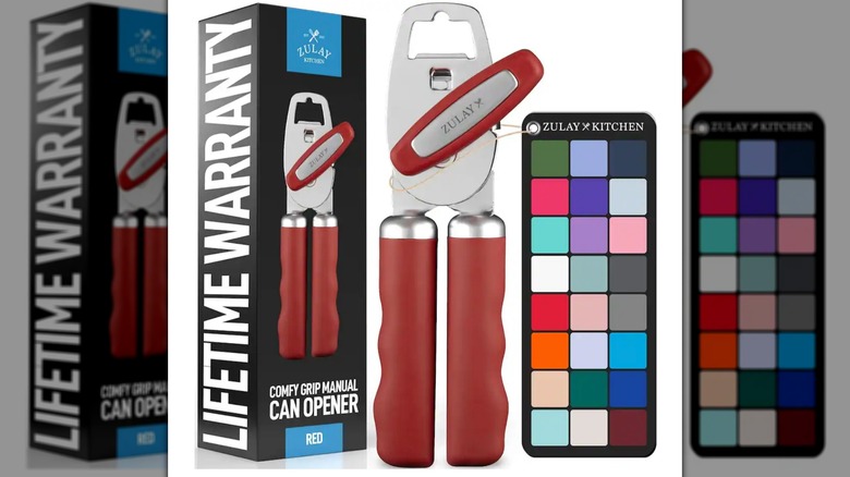 Zulay Kitchen Heavy Duty Manual Can Opener on a white background