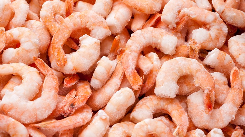 Frozen shrimp