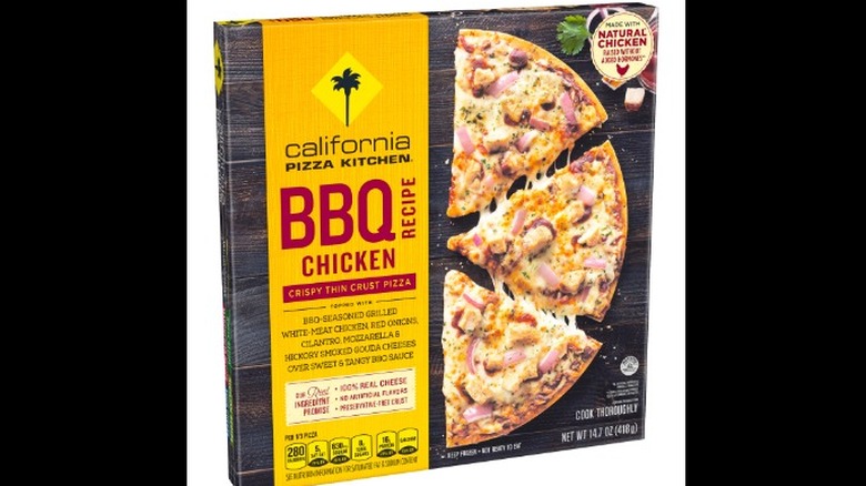BBQ Chicken Pizza box
