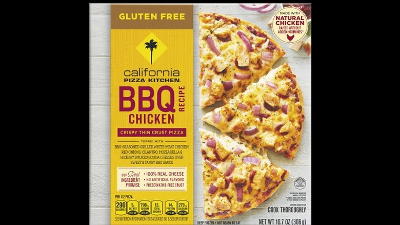 BBQ Chicken Pizza box