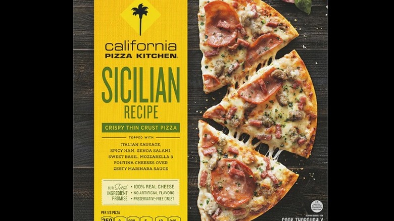 Sicilian Recipe Pizza box