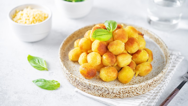 pan-fried gnocchi