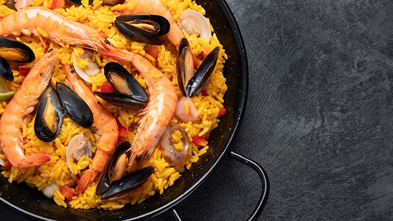 seafood paella
