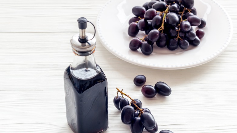 Bottle of balsamic vinegar
