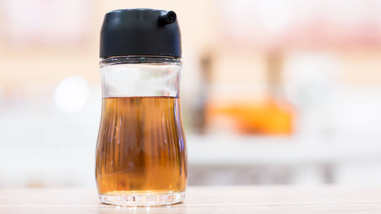 A bottle of fish sauce