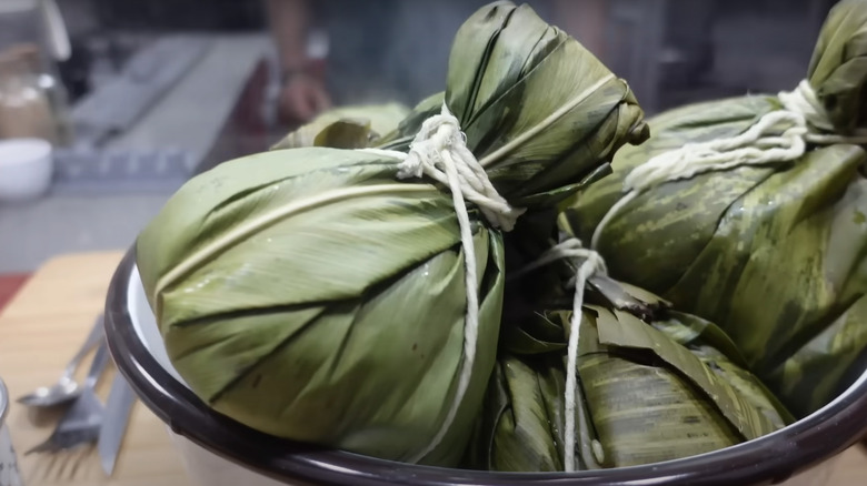 bowl of freshly boiled juanes