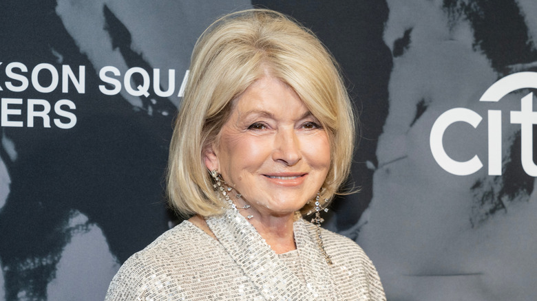 Martha Stewart smiling at event