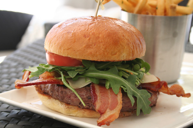 8. The Beverly Hilton Burger at The Beverly Hilton, Beverly Hills, Calif.