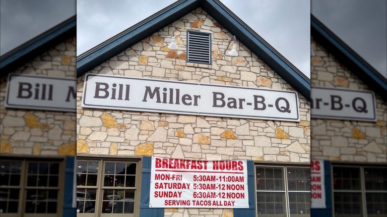 Bill Miller Bar-B-Q exterior