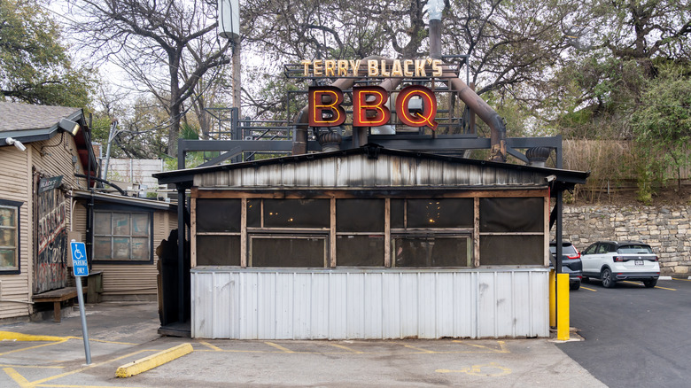 Terry Black's BBQ storefront