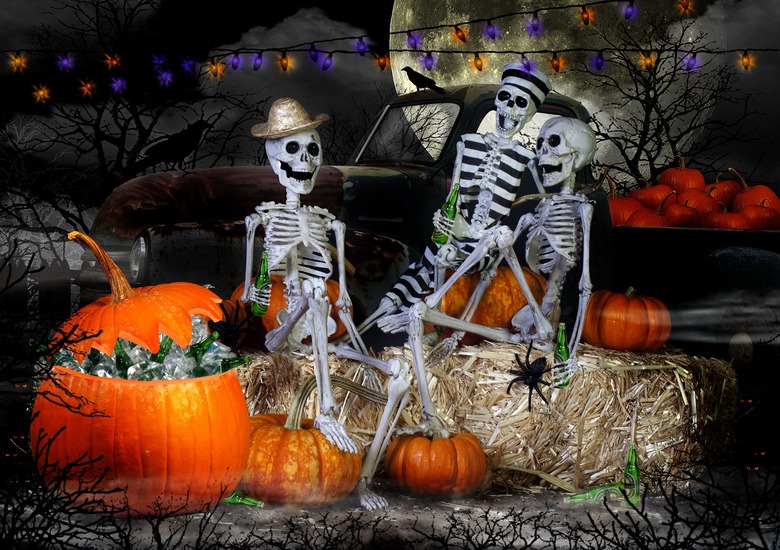 Spooky skeletons