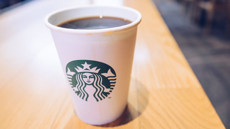 Starbucks black coffee