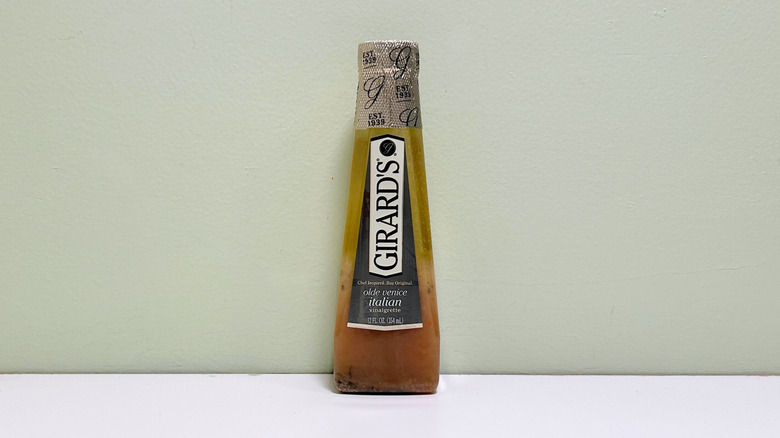 A bottle of Girard's Olde Venice Italian Vinaigrette Dressing