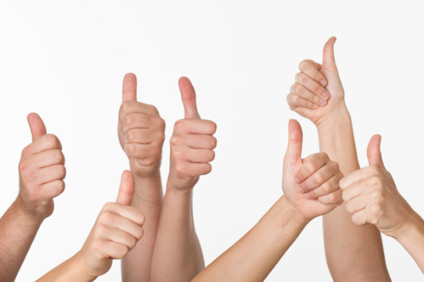 Press Your Thumb Against the Roof of Your Mouth.