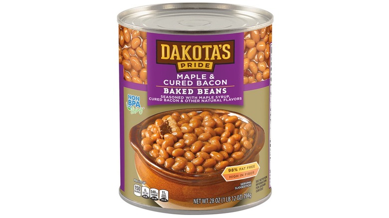 Can of Dakota's Pride Maple & Bacon Beans