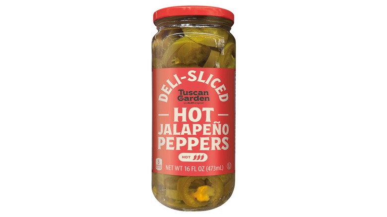 Jar of Tuscan Garden Jalapeño Peppers