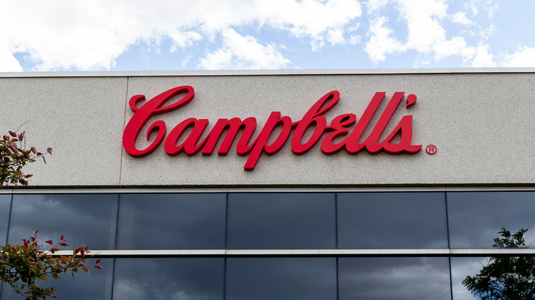 Campbell's soup building exterior 