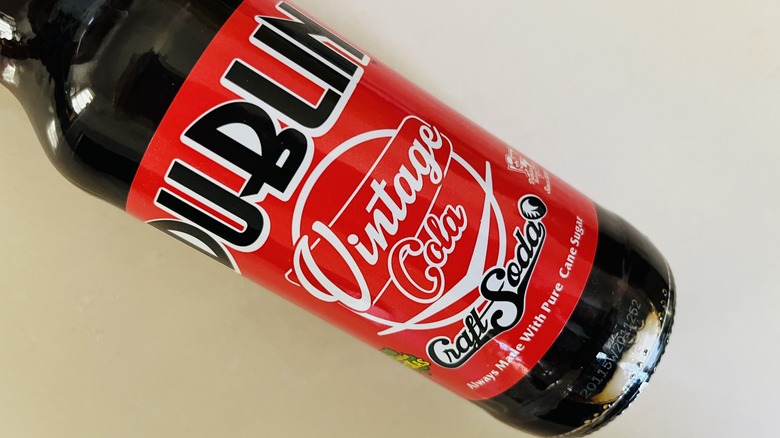 Cane sugar cola bottle