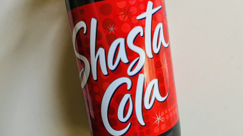 Bottle of Shasta Cola