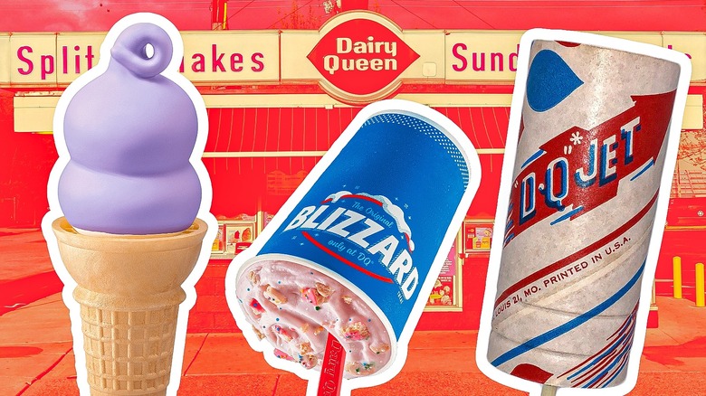 Ice Cream Blizzard and DQ Jet from Dairy Queen