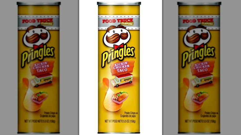 Food Truck Flavors Kickin' Chicken Taco Pringles