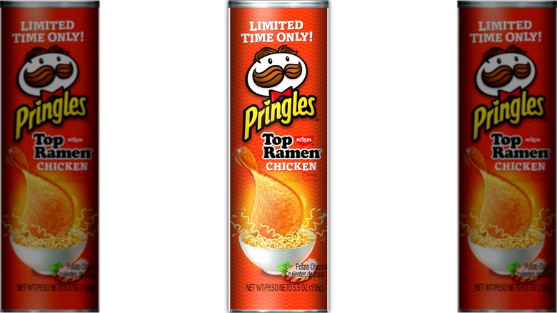 Nissin Top Ramen Chicken Pringles
